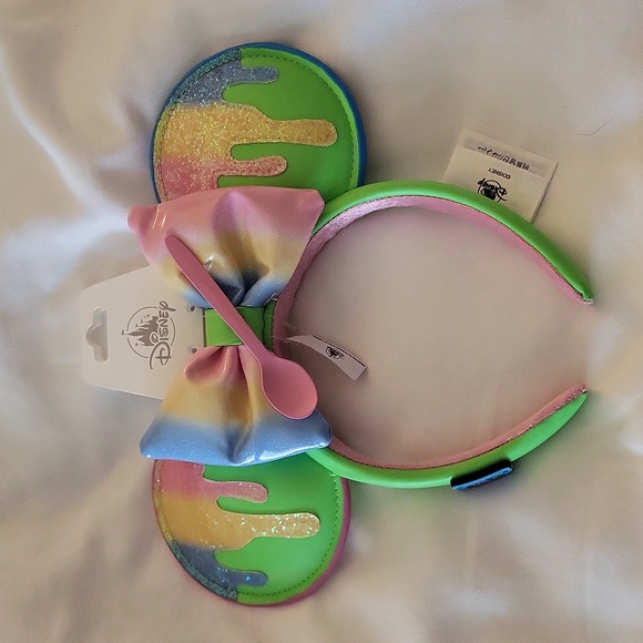 Disney Parks Ears Melted Ice with spoon NWT - Picture 2 of 4